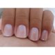 Nail polish Risqué Cristal white pearly 8ml