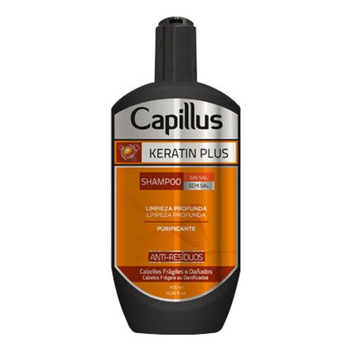 Champú antiresiduos Capillus Keratin Plus 400ml