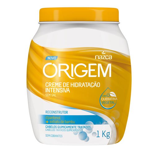 Mask Nazca Origem Reconstruction with panthenol, bamboo & keratin 1Kg Mask Nazca Origem Reconstruction with panthenol, bamboo & keratin 1Kg