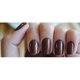 Nail polish Risqué Expresso brown metallic 8ml