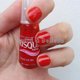 Nail polish Risqué Toque de Ira coral red creamy 8ml