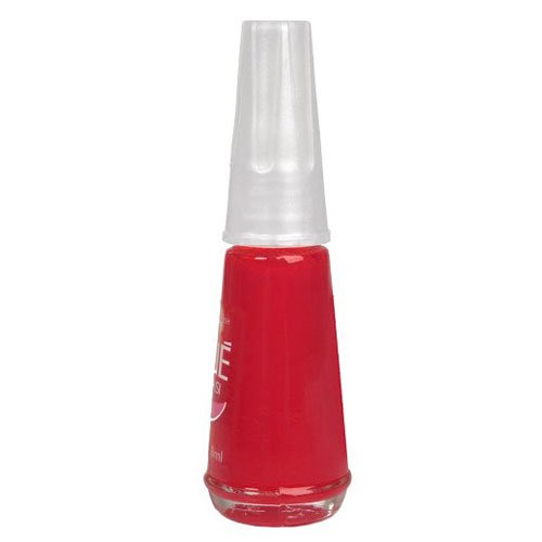 Esmalte de uñas Risqué Toque de Ira rojo coral cremoso 8ml