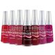 Nail polish Risqué Toque de Ira coral red creamy 8ml