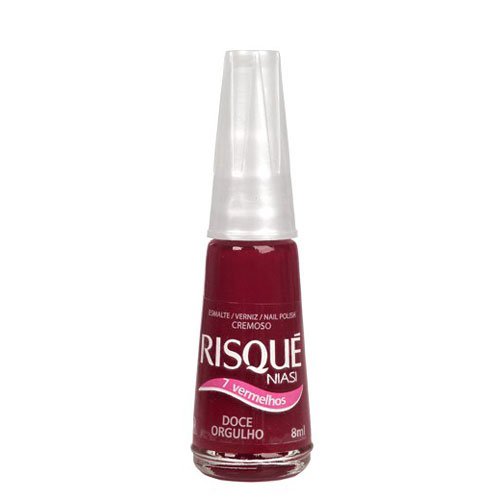 Nail polish Risqué Doce Orgulho burgundy creamy 8ml