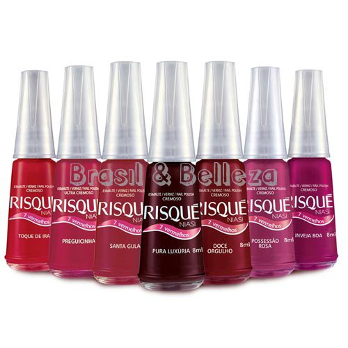 Nail polish Risqué Doce Orgulho burgundy creamy 8ml