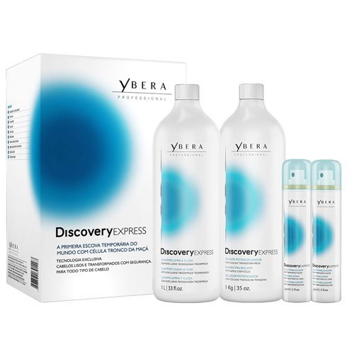 Brazilian straightening pack Ybera Discovery Express 3 products