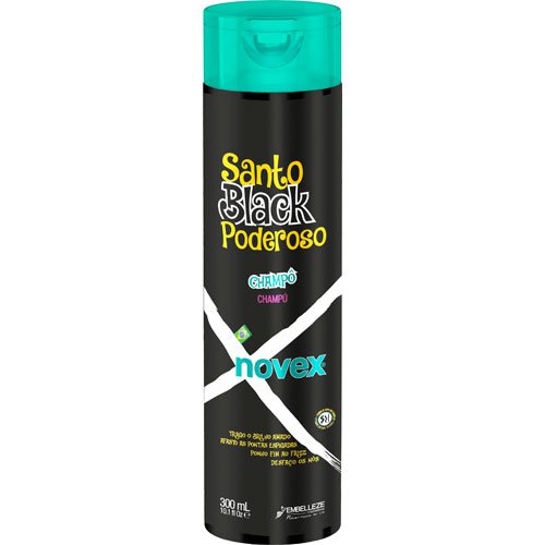 Champú Novex Santo Black Poderoso 300ml