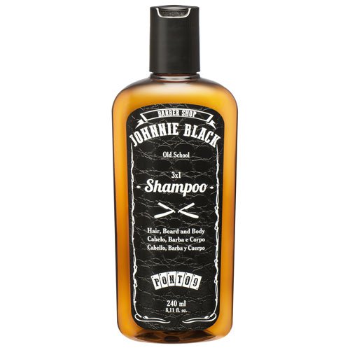 Champú Johnnie Black 3x1 Cabello, Barba y Cuerpo 240ml