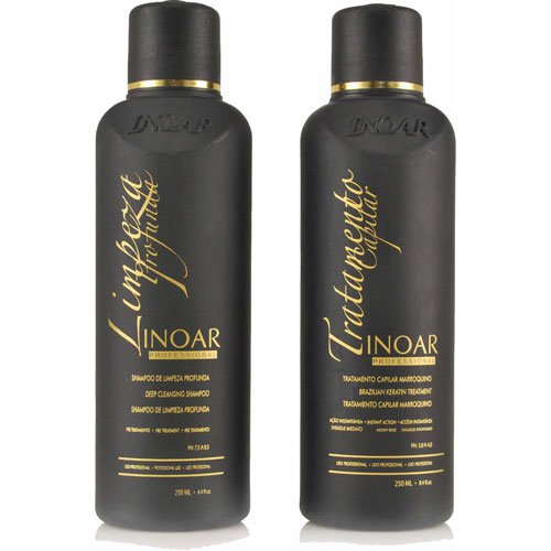 Brazilian straightening pack Inoar Moroccan Hair Treatment 2x250ml