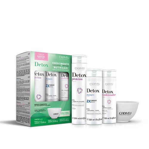 Kit tratamiento Cadiveu Detox Therapeutic 4 productos