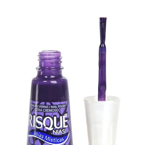 Nail polish Risqué Diamante Roxo purple ultra creamy 8ml