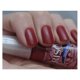 Nail polish Risqué Pedra Granada red dull 8ml