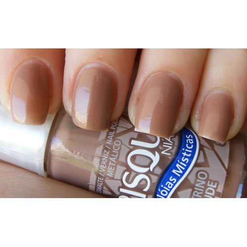 Nail polish Risqué Citrino Nude beige metallic 8ml