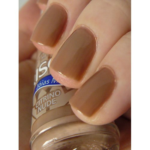 Nail polish Risqué Citrino Nude beige metallic 8ml