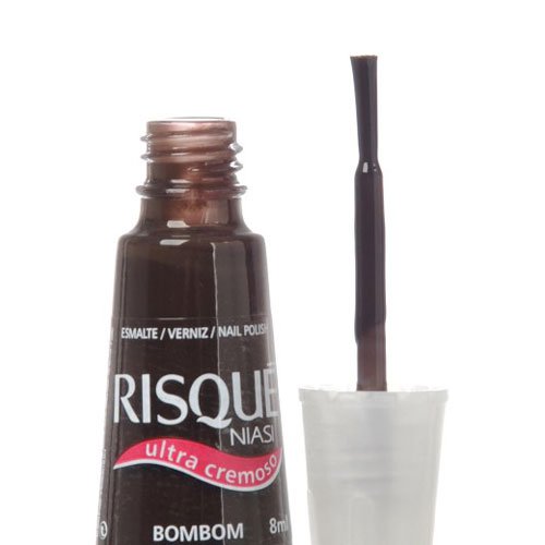 Nail polish Risqué Bombom brown ultra creamy 8ml 