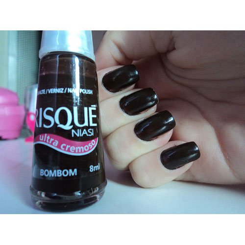 Nail polish Risqué Bombom brown ultra creamy 8ml 