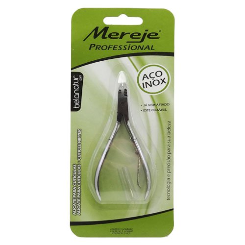 Alicate para cutículas profesional Mereje accesorio de manicura Alicate para cutículas profesional Mereje accesorio de manicura