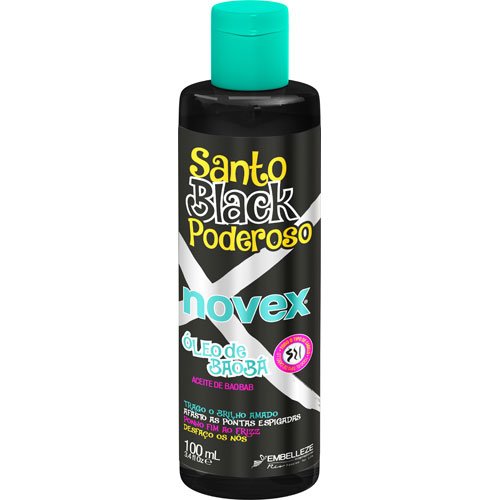 Aceite capilar Novex Santo Black Poderoso Baobab 100ml