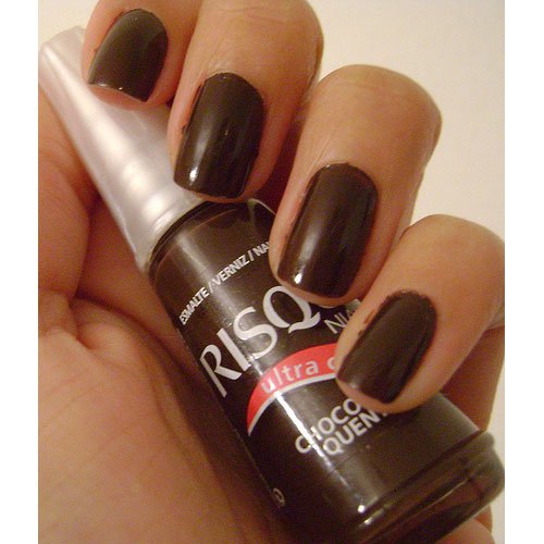 Nail polish Risqué Chocolate Quente brown ultra creamy 8ml