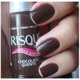 Nail polish Risqué Chocolate Quente brown ultra creamy 8ml