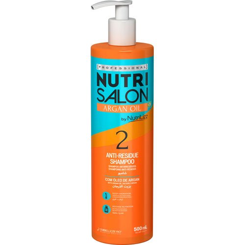 Champú antiresiduos NutriSalon Argán 500ml