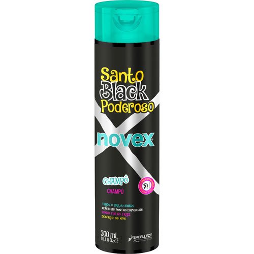 Maintenance pack Novex Santo Black 4 products        