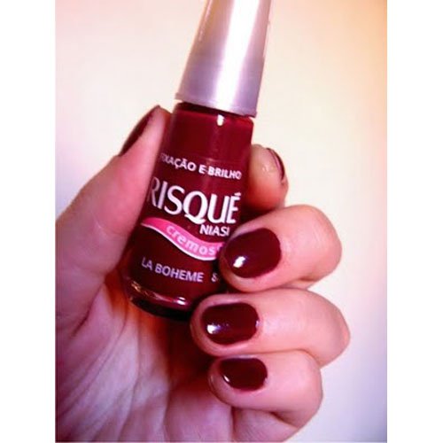 Esmalte de uñas Risqué La Boheme vino ultracremoso 8ml