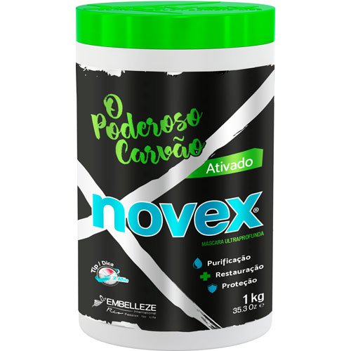 Mascarilla Novex El Poderoso Carbón 1Kg