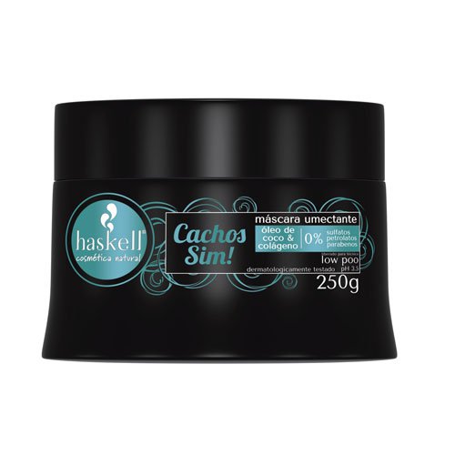 Mask Haskell Curly yes! Low Poo 0% sulfates, pretolatums y parabens 250g Mask Haskell Curly yes! Low Poo 0% sulfates, pretolatums y parabens 250g