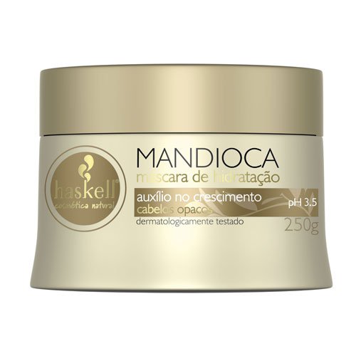 Mascarilla Haskell Mandioca yuca hidratación y crecimiento 300g