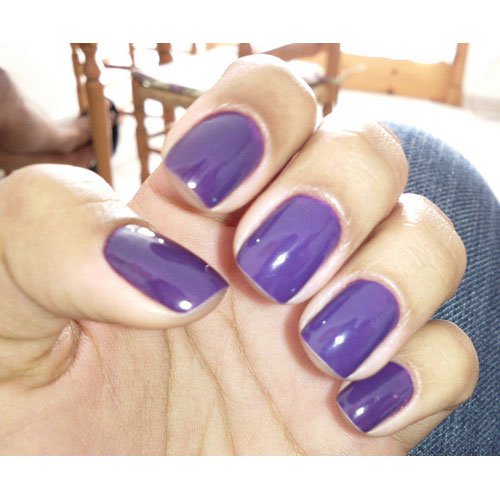 Nail polish Risqué Obsessao purple ultra creamy 8ml