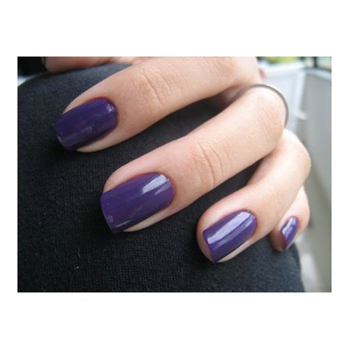 Esmalte de uñas Risqué Obsessao morado ultracremoso 8ml