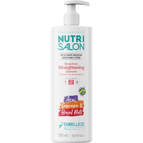 Brazilian straightening NutriSalon Ultimate Açaí, Guaraná and Brazil Nuts 500ml