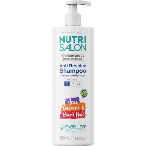 Antiresidue shampoo NutriSalon Ultimate Açaí, Guaraná and Brazil Nuts 500ml