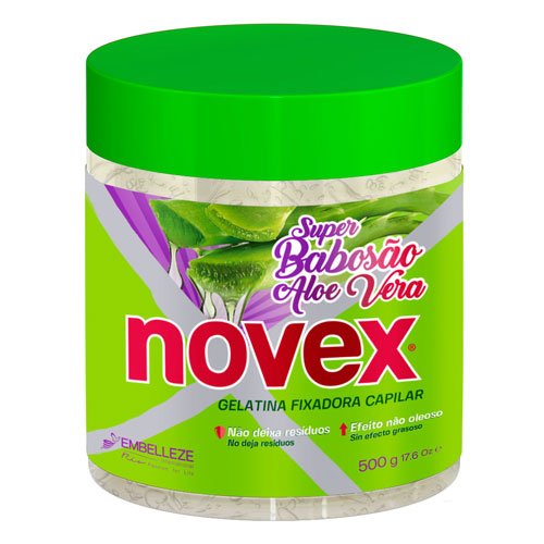 Activador de Rizos Novex Aloe Vera Gelatina gel modelador 500g