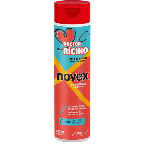 Acondicionador Novex Doctor Ricino vegano 300ml