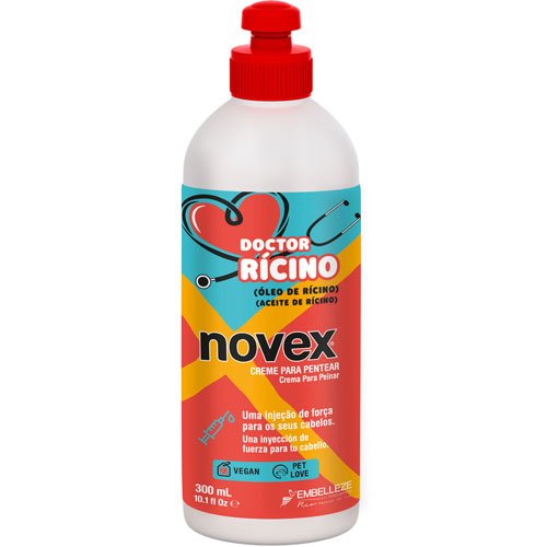 Crema de Peinar Novex Doctor Ricino vegano 300ml