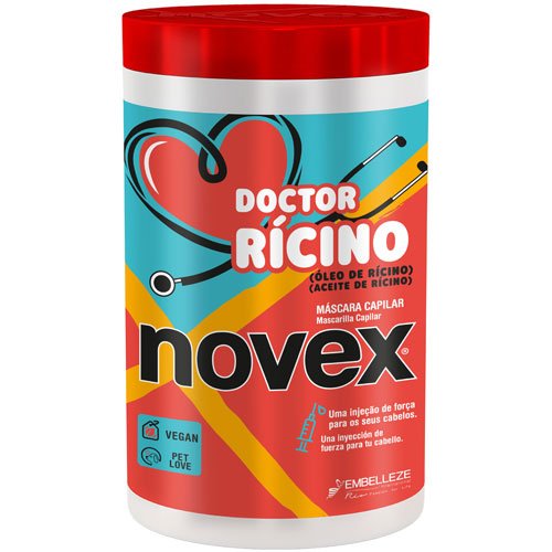 Mascarilla Novex Doctor Ricino vegano 1Kg