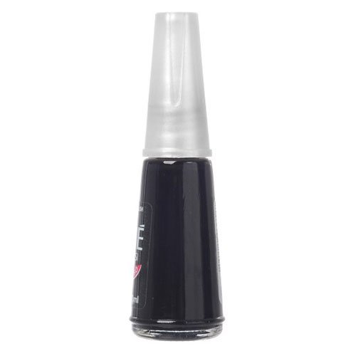 Esmalte de uñas Risqué Preto Sepia negro ultracremoso 8ml