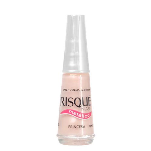 Nail polish Risqué Princesa pink metallic 8ml