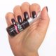 Esmalte de uñas Risqué Black Out grafito metalizado 8ml