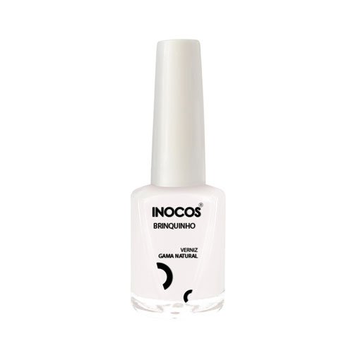 Esmalte de uñas Inocos Brinquinho blanco porcelana 9ml