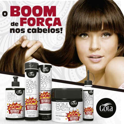 Leave-in cream Gota Dourada Bombastico Hair Growth 300ml