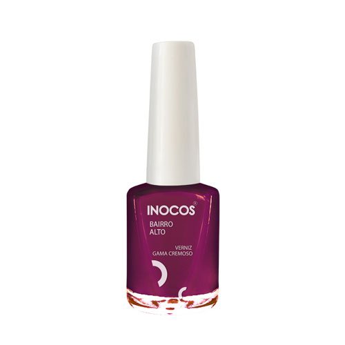 Nail polish Inocos Bairro Alto aubergine ultra creamy 9ml