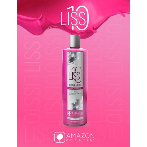 Alisado Brasileño Amazon Keratin Liss 10 BubbleGum 118ml