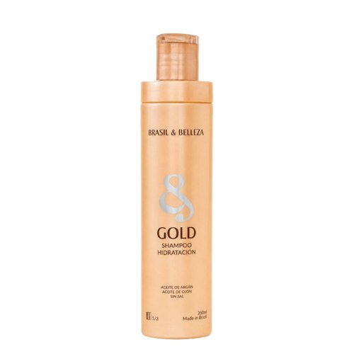 Champú B&B Gold Argán y Ojon Hidratación sin sal 250ml