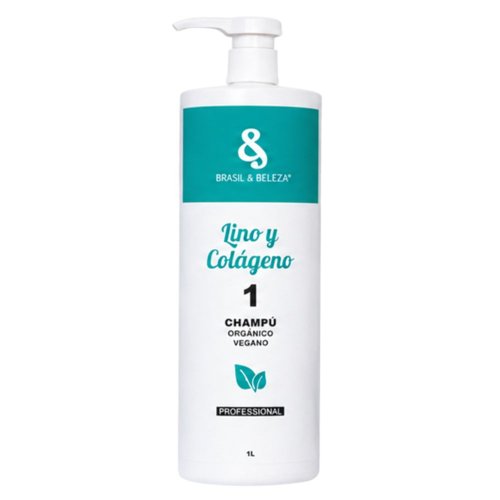 Kit Alisado de Keratina B&B Lino y Colágeno 2x1L