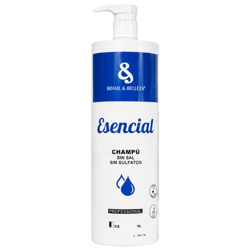Shampoo B&B Esencial Salt-free Sulphate-free 1L (STEP 1)