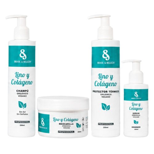 Pack Mantenimiento B&B Lino y Colágeno Home Care 4 productos