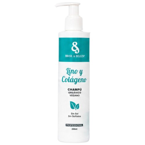 Kit Mantenimiento B&B Lino y Colágeno Home Care sin sal sin sulfatos 2x250ml
